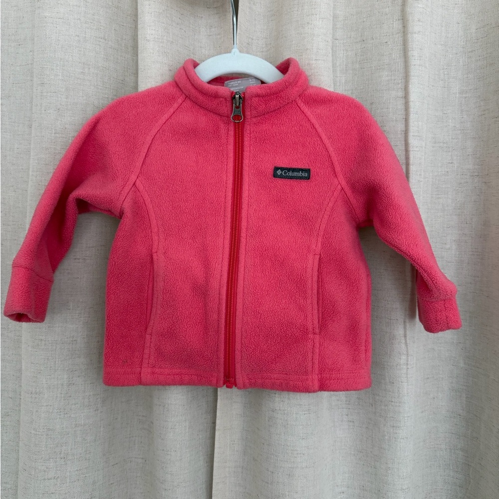 Columbia Kids Pink Fleece Jacket